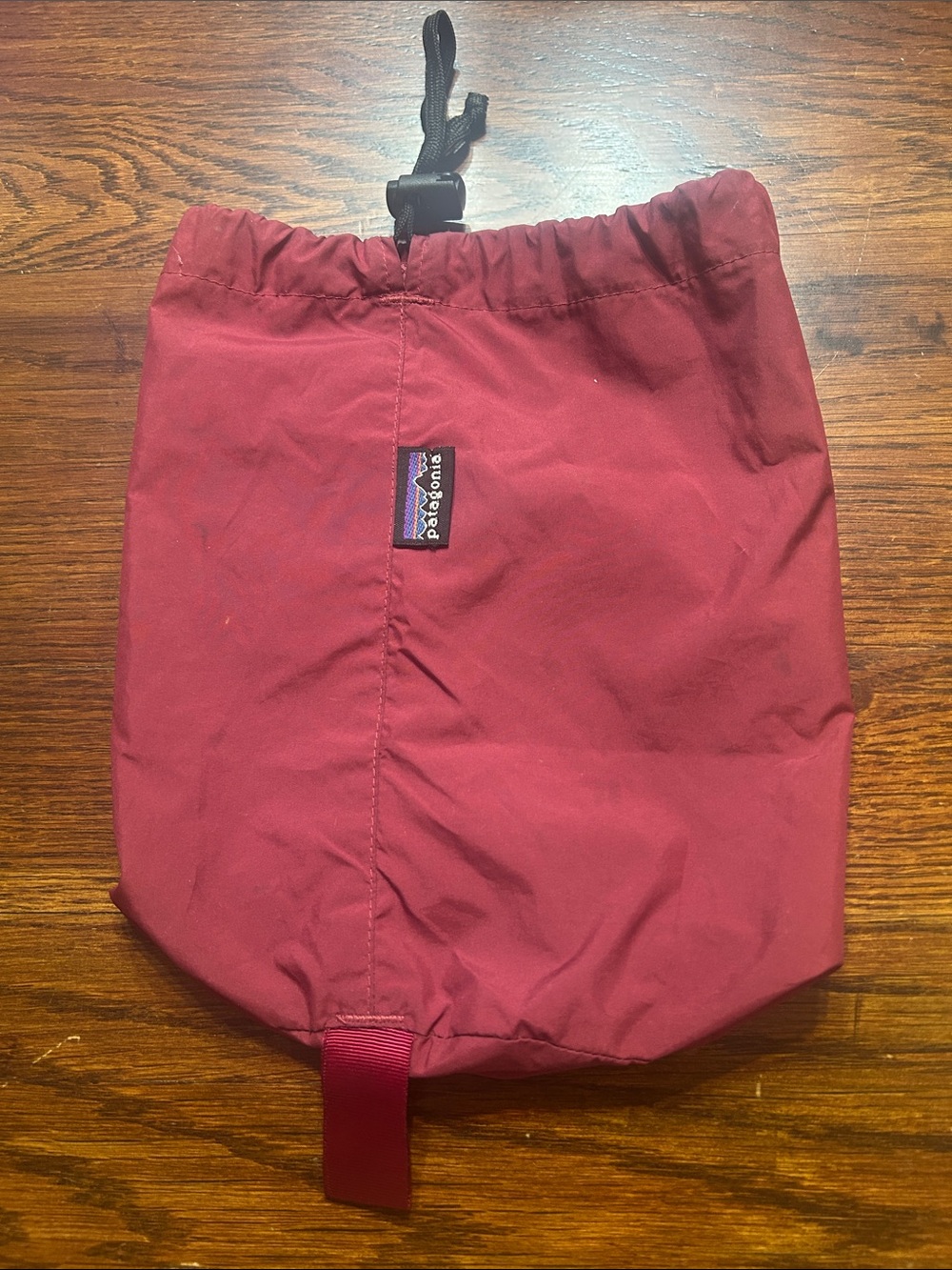 Vintage small Patagonia Cylindrical Drawstring Gear Stuff Sack Pouch Lightweight